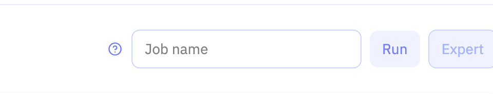 The Job section of the app