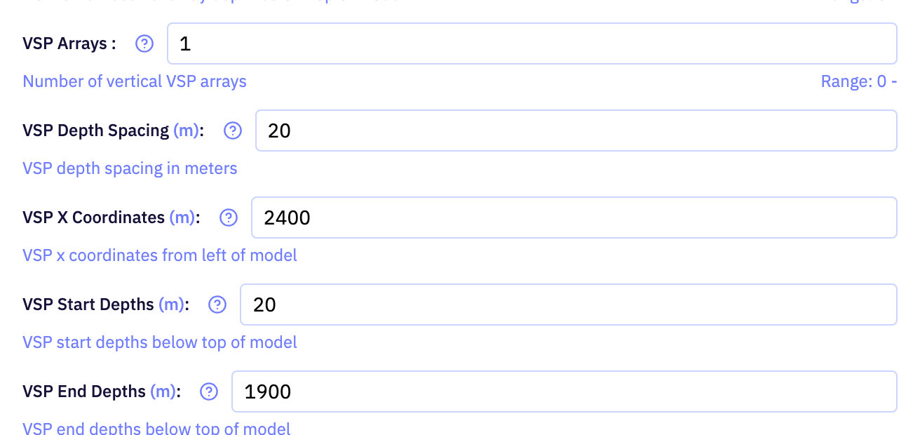 The VSP section of the app